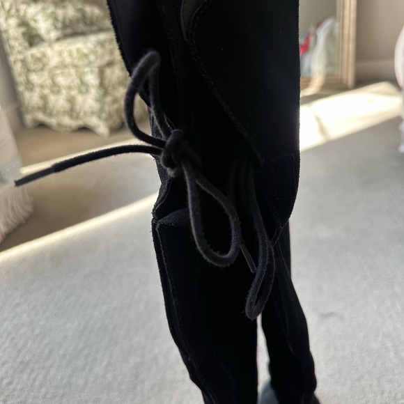 Steve Madden Novela Black Over the Knee Boots - Picture 5 of 7